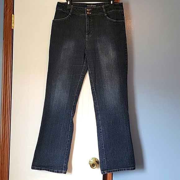 Halston Jeanswear Women's Stretch Jeans Size 10 - Picture 1 of 7
